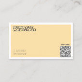 PROSE Minimalistische Visitenkarte (Vorderseite)