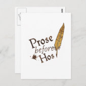 Prose vor Hos Postkarte (Vorne/Hinten)