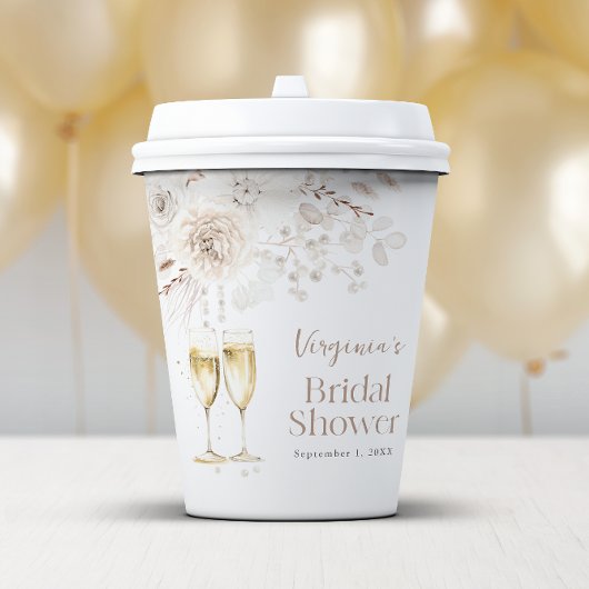 Prosecco Braut-Edition Pappbecher