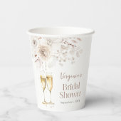 Prosecco Bridal Pappbecher (Rückseite)