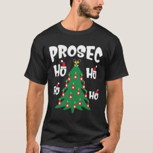 Prosecco Ho Ho Ho Weihnachtswein Prosec-Ho P T-Shirt