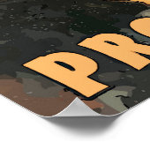 Prosecco Klassische Frau, Vintager Stil Poster (Ecke)