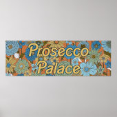 Prosecco Palace 2: Mod-Blumensträuße Poster (Vorne)