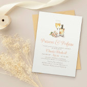 Prosecco Parfüm Champagne Brautparty Einladung