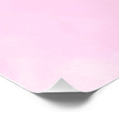 Prosecco-Prinzessin Poster (Ecke)