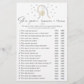 Prosecco Showspiel Brautparty (Vorderseite)