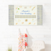 Prosecco- und Pasta-Geburtstag Banner (Insitu)