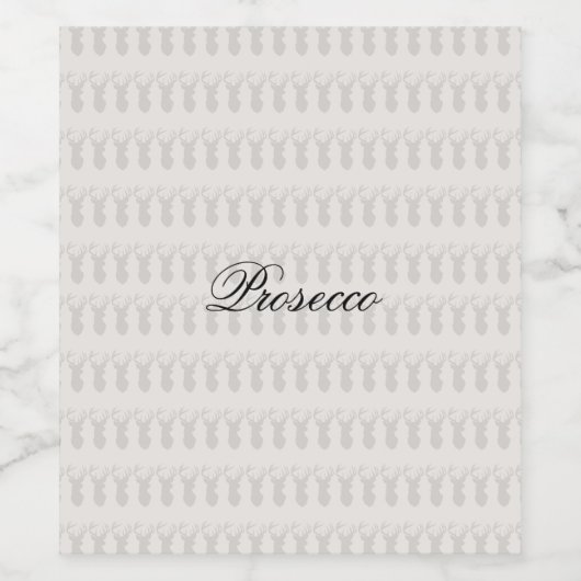 Prosecco Weinsiegel Weinetikett (Einzelnes Label)