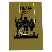 Prosecco Weintrinker Mittlere Geschenktüte (Rückseite)