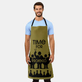 Prosecco Weintrinker Schürze (Getragen)