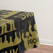 Prosecco Weintrinker Tischdecke (Beispiel)