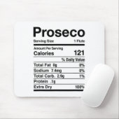 Proseco Nutrition Fakten Erntedank Matching Mousepad (Mit Mouse)