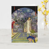 Proserpina im Palast von Pluto Karte (Gelbe Blume)