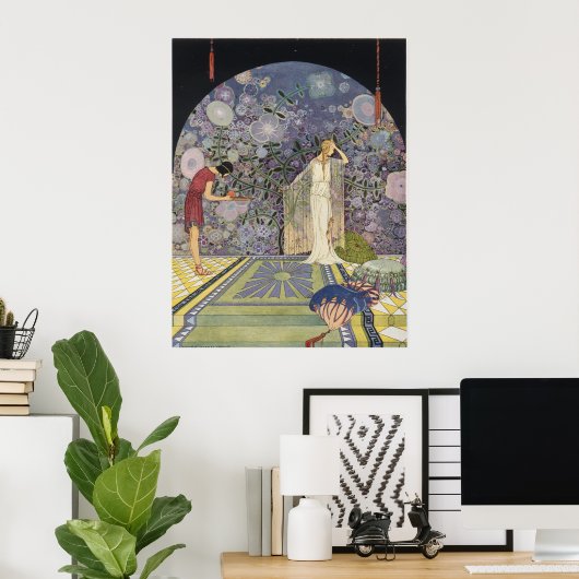 Proserpina im Palast von Pluto Poster (Heimbüro)