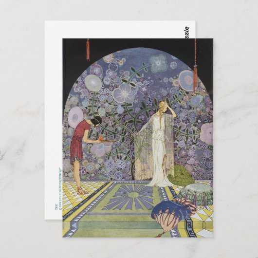 Proserpina im Palast von Pluto Postkarte (Vorne/Hinten)