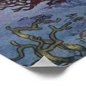 Proserpina und Seennymphen Poster (Ecke)