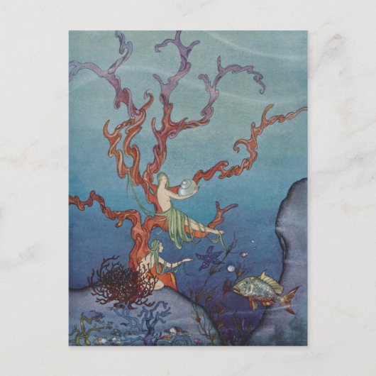 Proserpina und Seennymphen Postkarte (Vorderseite)