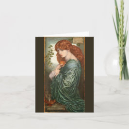 Proserpine by Dante Gabriel Rossetti Karte