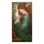 Proserpine Dante Gabriel Rossetti Glossy Poster (Vorderseite)