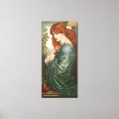 Proserpine Dante Gabriel Rossetti Leinwanddruck (Vorderseite)
