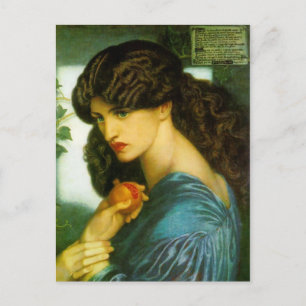 Proserpine - Dante Gabriel Rossetti Postkarte