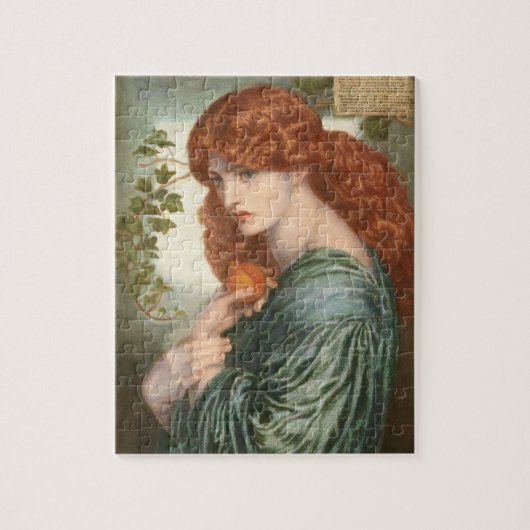 Proserpine durch Dante Gabriel Rossetti Puzzle (Vertikal)