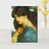 Proserpine Grußkarte Karte (Gelbe Blume)