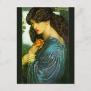 Proserpine von Dante Gabriel Rossetti Postkarte