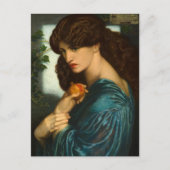 Proserpine von Dante Gabriel Rossetti Postkarte (Vorderseite)