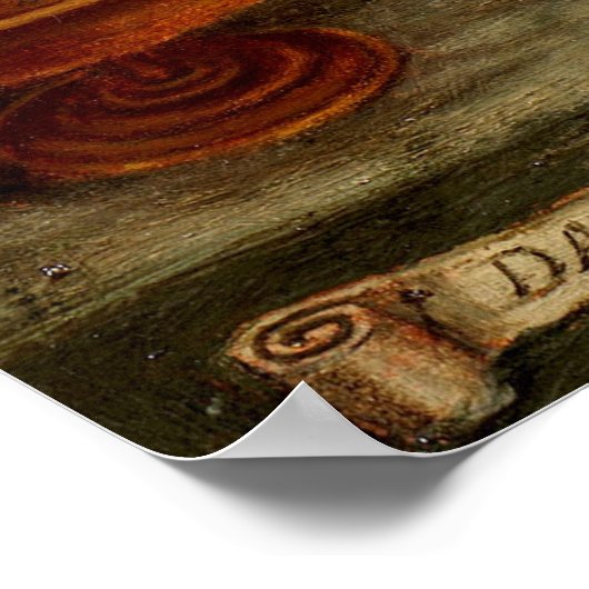 Proserpine von Rossetti Poster (Ecke)