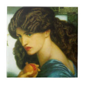 Proserpine von Rossetti Pre-Raphaelite Keramik Til Fliese (Vorderseite)