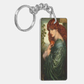 Proserpine von Rossetti Schlüsselanhänger (Vorderseite links)