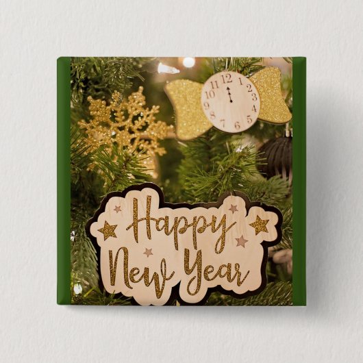 PROSIT NEUJAHR BUTTON (Vorderseite)
