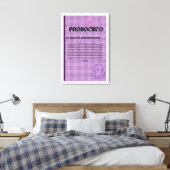 Prosocheo Leinwanddruck (Insitu (Schlafzimmer))