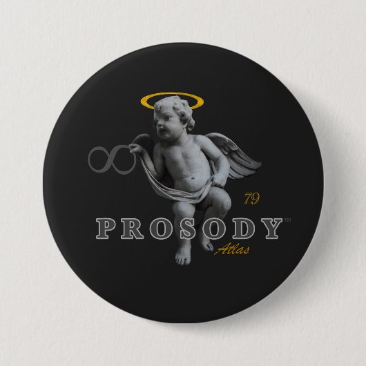 Prosody Atlas Button (Vorderseite)