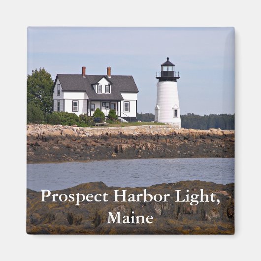 Prospect Harbour Light, Maine Magnet (Vorne)