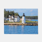 Prospect Harbour Lighthouse, Maine Door Mat Fußmatte (Vorderseite)
