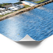 Prospect Harbour Lighthouse, Maine Fotodruck (Ecke)