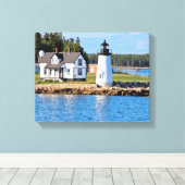 Prospect Harbour Lighthouse, Maine Leinwanddruck (Insitu (Holzboden))