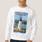Prospect Harbour Lighthouse, Maine Sweatshirt (Vorderseite)