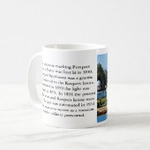 Prospect Harbour Lighthouse, Maine Tasse (Vorderseite Links)