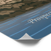 Prospect Harbour Lighthouse Poster (Ecke)