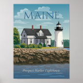 Prospect Harbour Lighthouse Poster (Vorne)
