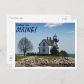 Prospect Harbour Lighthouse Postkarte (Vorne/Hinten)