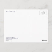 Prospect Harbour Lighthouse Postkarte (Rückseite)