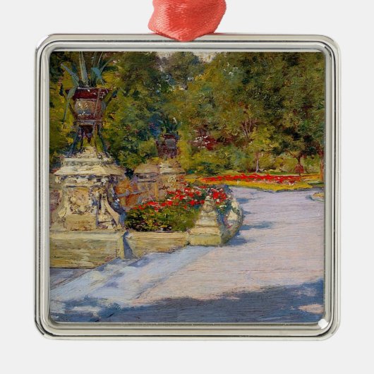 Prospect Park, Brooklyn Silbernes Ornament (Vorne)