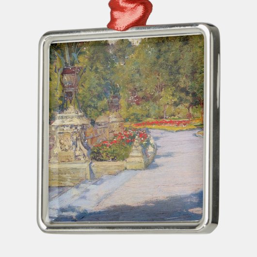 Prospect Park, Brooklyn Silbernes Ornament (Links)