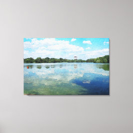 Prospect Park Lake #1 Wrapped Canvas Print Leinwanddruck
