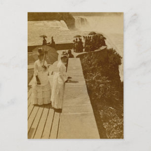 Prospect Point Niagra Falls Vintage Stereoview Postkarte