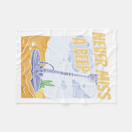 Prospecting Miner - Gems Mining Prospector Fleecedecke (Vorderseite (Horizontal))